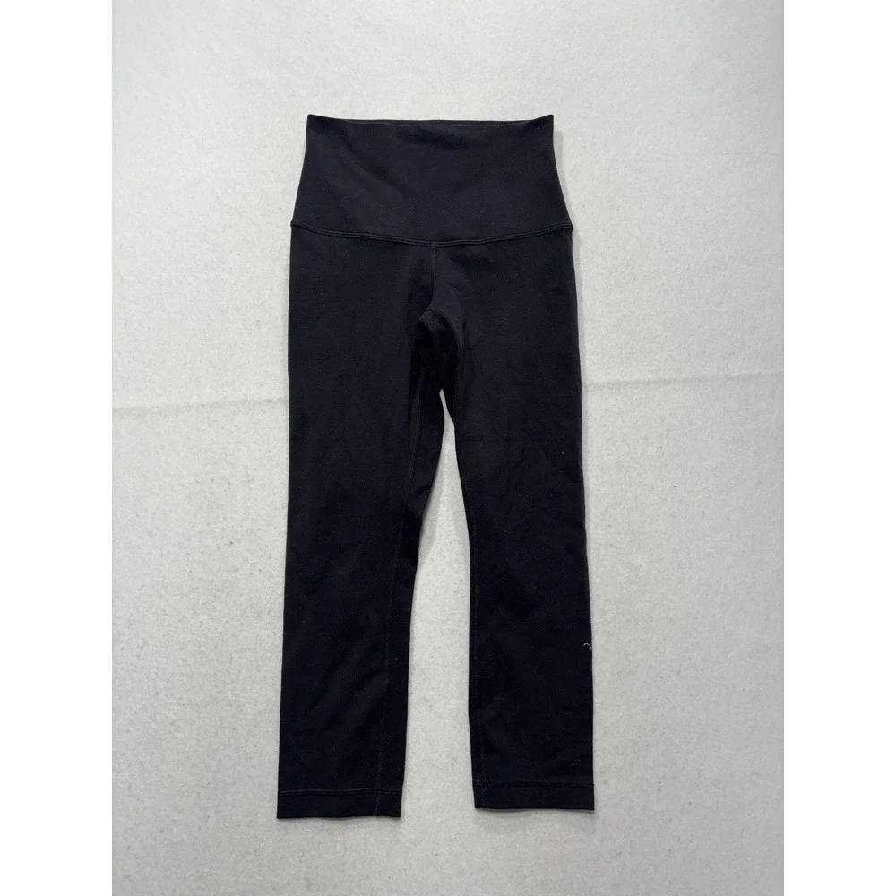 Lululemon Leggings Womens 2 Black High Rise 22